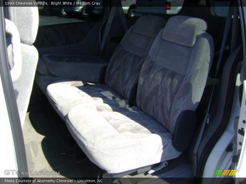 Bright White / Medium Gray 1999 Chevrolet Venture