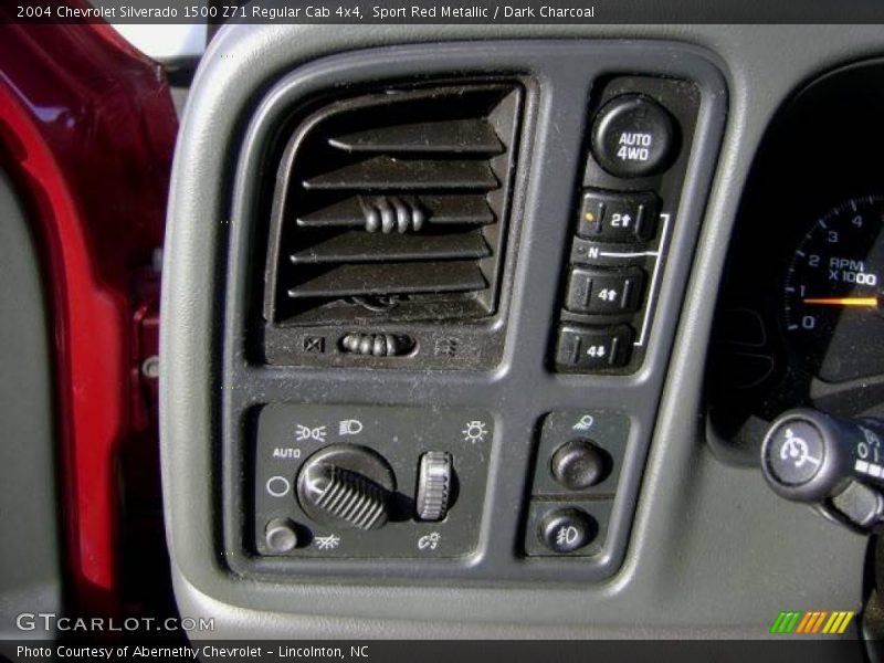 Sport Red Metallic / Dark Charcoal 2004 Chevrolet Silverado 1500 Z71 Regular Cab 4x4