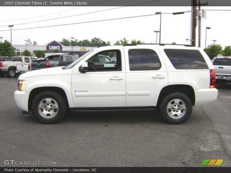 Summit White / Ebony 2007 Chevrolet Tahoe LT