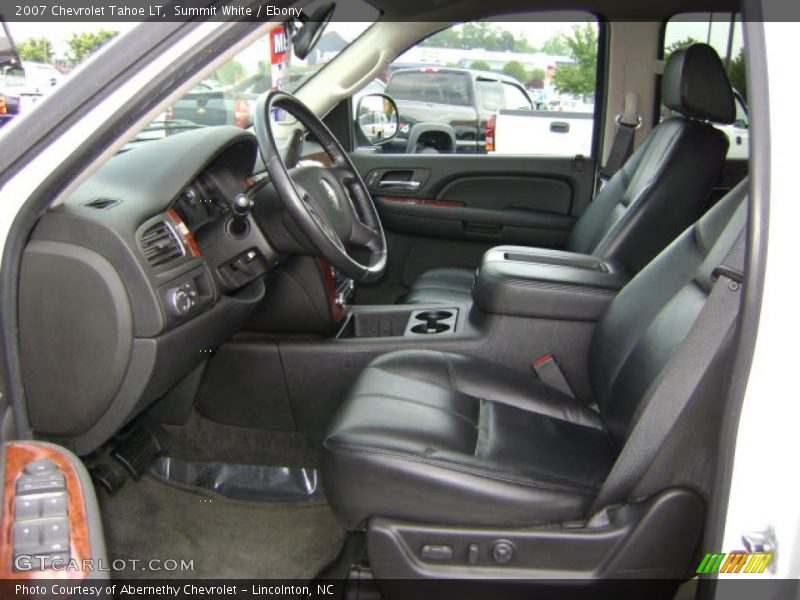 Summit White / Ebony 2007 Chevrolet Tahoe LT
