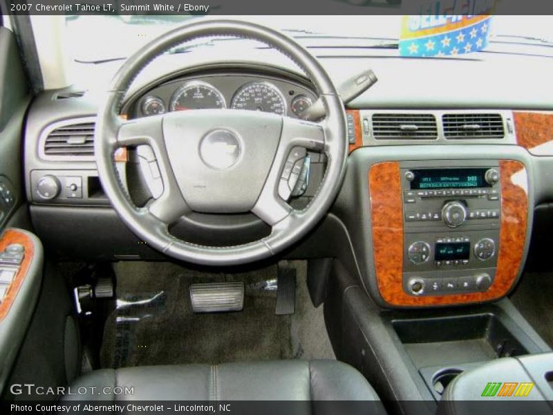 Summit White / Ebony 2007 Chevrolet Tahoe LT