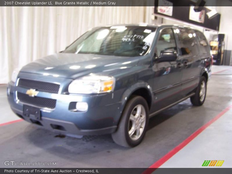 Blue Granite Metallic / Medium Gray 2007 Chevrolet Uplander LS