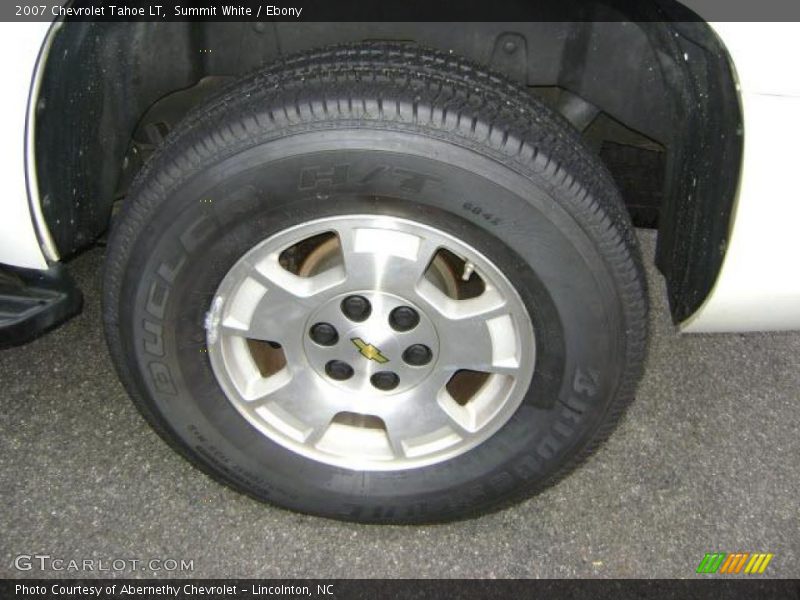 Summit White / Ebony 2007 Chevrolet Tahoe LT