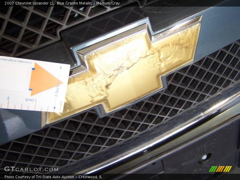 Blue Granite Metallic / Medium Gray 2007 Chevrolet Uplander LS