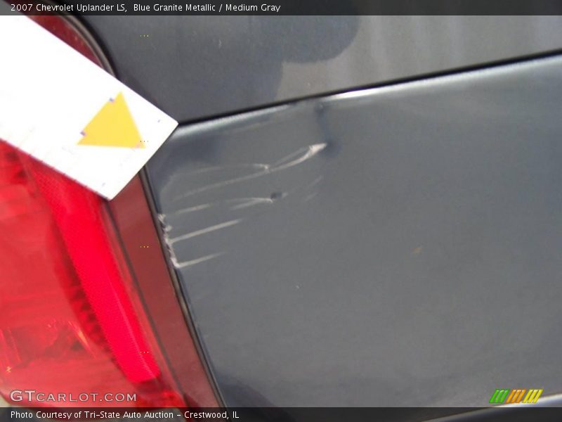 Blue Granite Metallic / Medium Gray 2007 Chevrolet Uplander LS