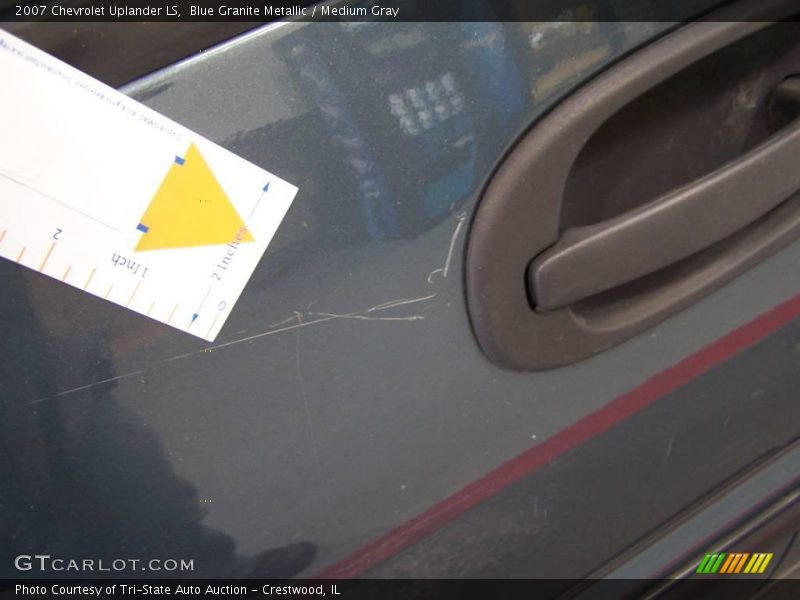 Blue Granite Metallic / Medium Gray 2007 Chevrolet Uplander LS