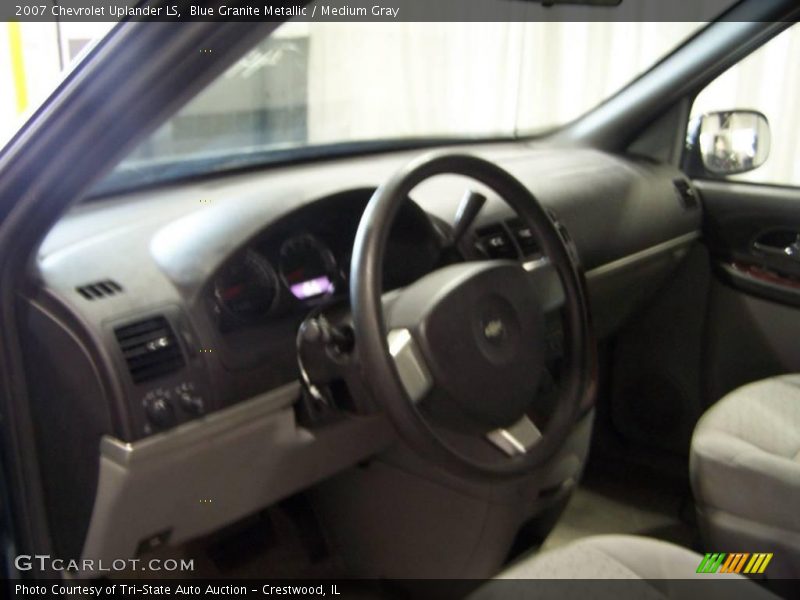 Blue Granite Metallic / Medium Gray 2007 Chevrolet Uplander LS