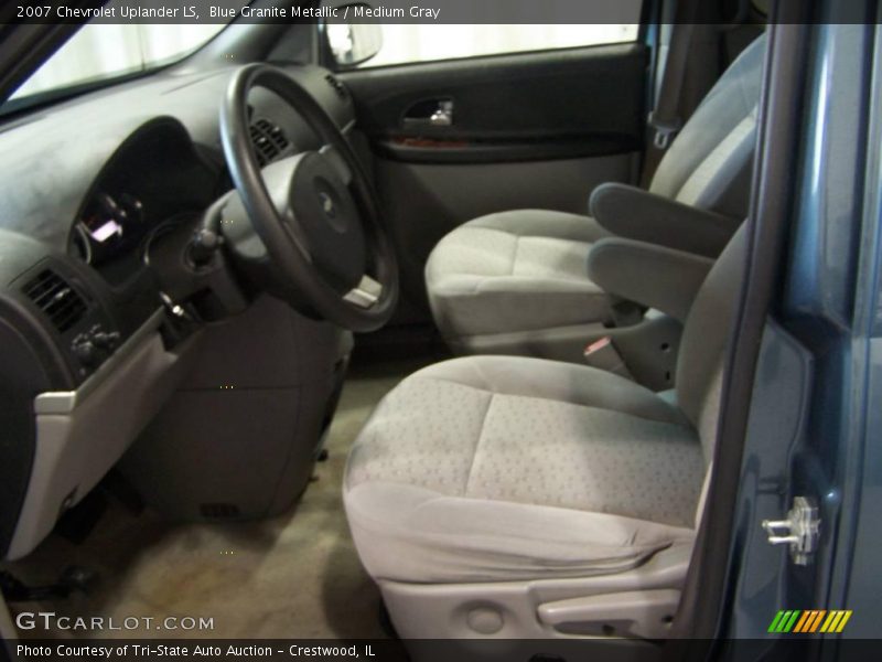 Blue Granite Metallic / Medium Gray 2007 Chevrolet Uplander LS