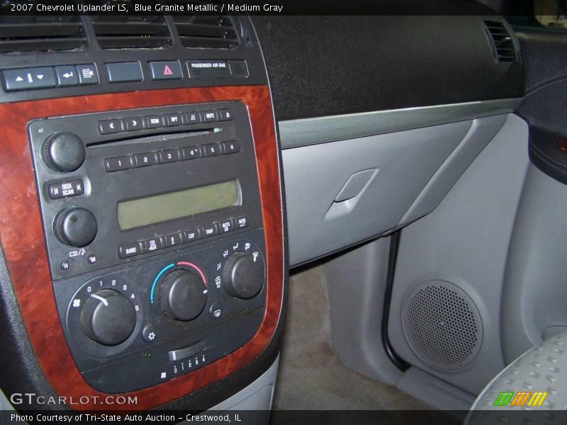 Blue Granite Metallic / Medium Gray 2007 Chevrolet Uplander LS