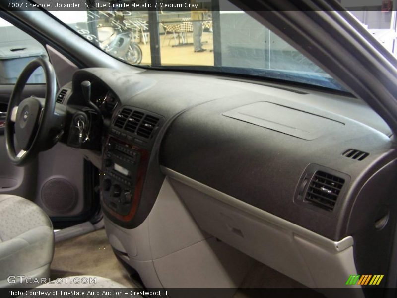 Blue Granite Metallic / Medium Gray 2007 Chevrolet Uplander LS