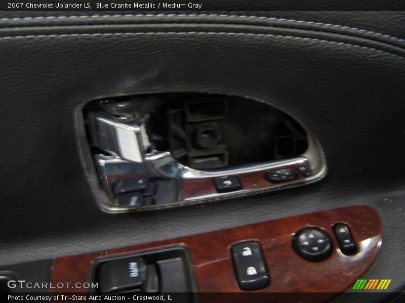 Blue Granite Metallic / Medium Gray 2007 Chevrolet Uplander LS