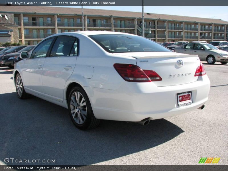 Blizzard White Pearl / Dark Charcoal 2008 Toyota Avalon Touring