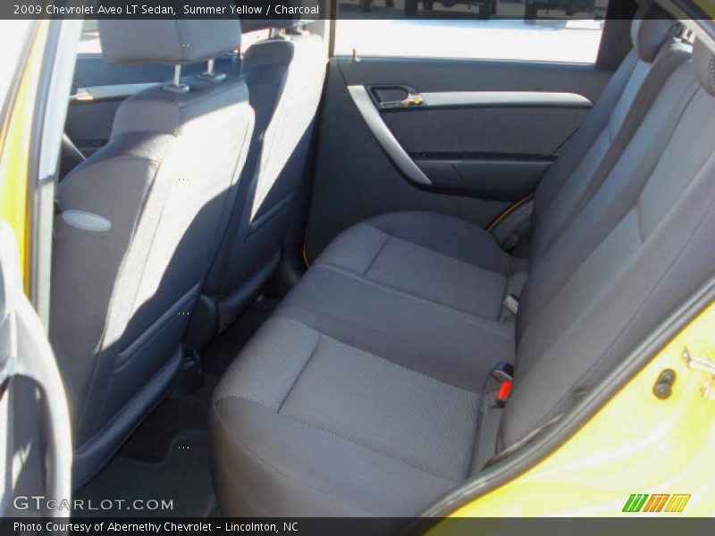 Summer Yellow / Charcoal 2009 Chevrolet Aveo LT Sedan