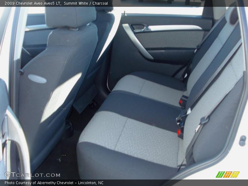 Summit White / Charcoal 2009 Chevrolet Aveo Aveo5 LT