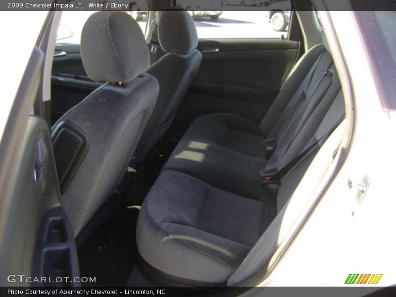 White / Ebony 2009 Chevrolet Impala LT