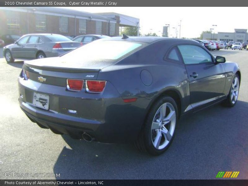 Cyber Gray Metallic / Gray 2010 Chevrolet Camaro SS Coupe