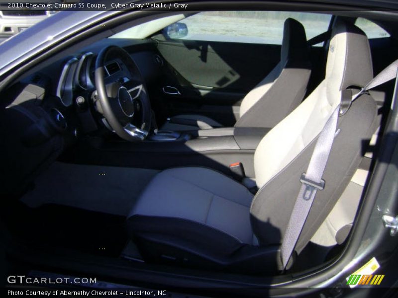 Cyber Gray Metallic / Gray 2010 Chevrolet Camaro SS Coupe