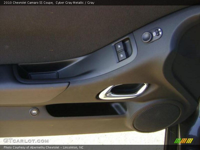 Cyber Gray Metallic / Gray 2010 Chevrolet Camaro SS Coupe