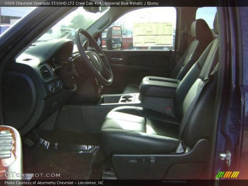 Imperial Blue Metallic / Ebony 2009 Chevrolet Silverado 3500HD LTZ Crew Cab 4x4