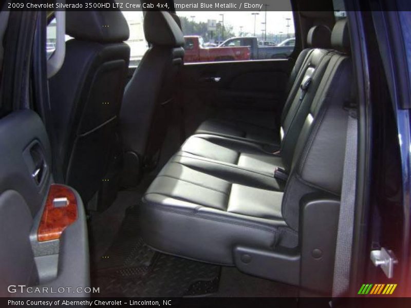 Imperial Blue Metallic / Ebony 2009 Chevrolet Silverado 3500HD LTZ Crew Cab 4x4