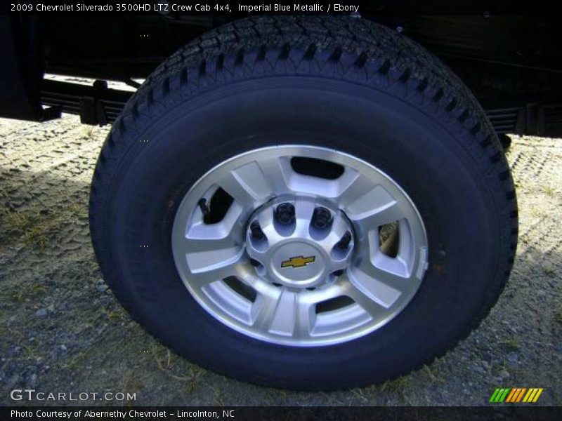 Imperial Blue Metallic / Ebony 2009 Chevrolet Silverado 3500HD LTZ Crew Cab 4x4