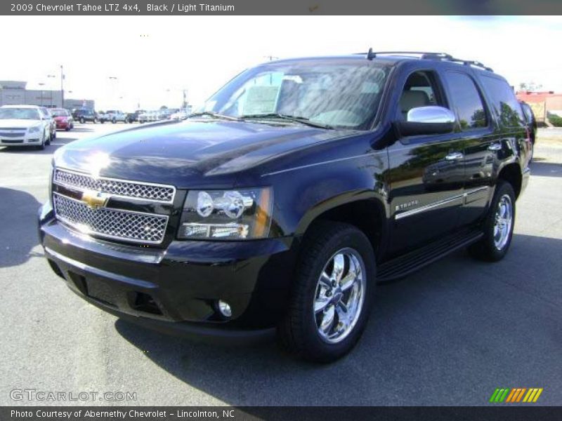 Black / Light Titanium 2009 Chevrolet Tahoe LTZ 4x4