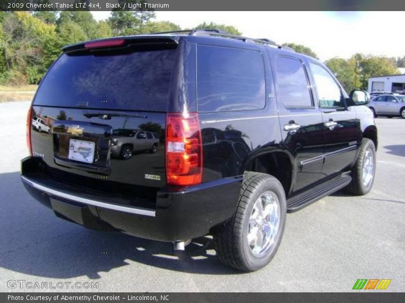 Black / Light Titanium 2009 Chevrolet Tahoe LTZ 4x4