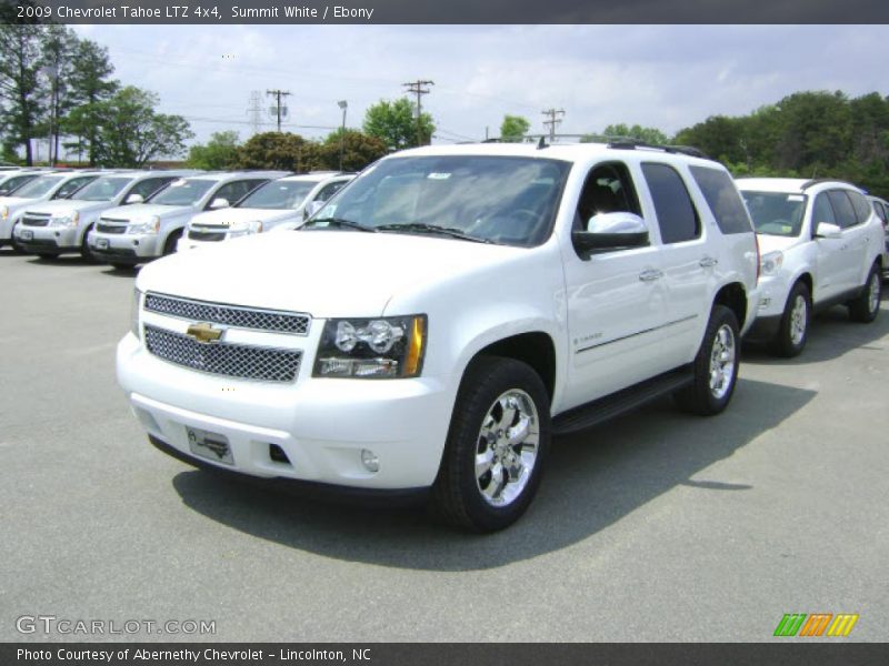 Summit White / Ebony 2009 Chevrolet Tahoe LTZ 4x4
