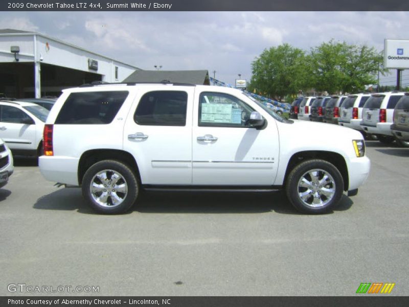 Summit White / Ebony 2009 Chevrolet Tahoe LTZ 4x4