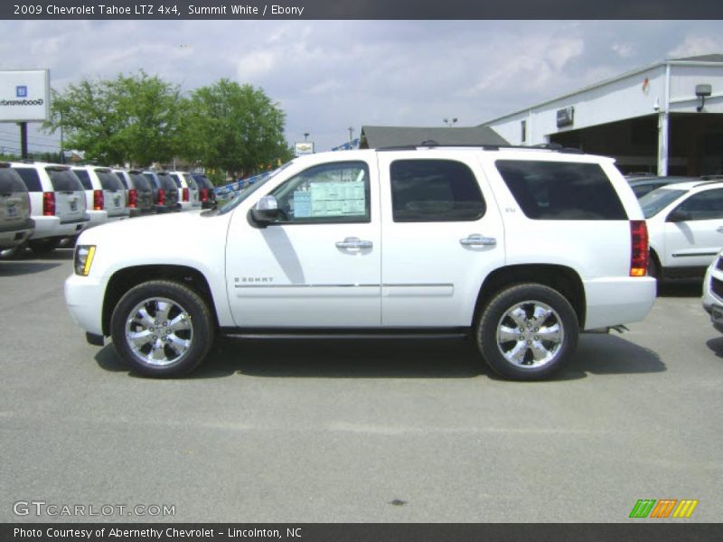 Summit White / Ebony 2009 Chevrolet Tahoe LTZ 4x4