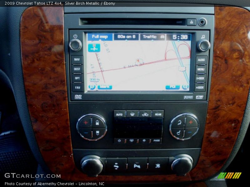 Silver Birch Metallic / Ebony 2009 Chevrolet Tahoe LTZ 4x4