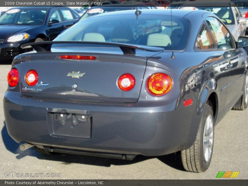 Slate Metallic / Gray 2009 Chevrolet Cobalt LS Coupe