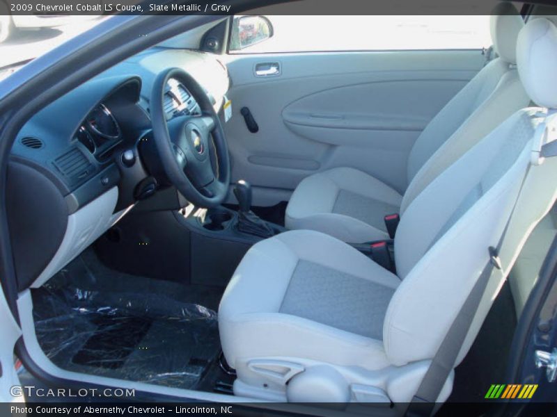 Slate Metallic / Gray 2009 Chevrolet Cobalt LS Coupe