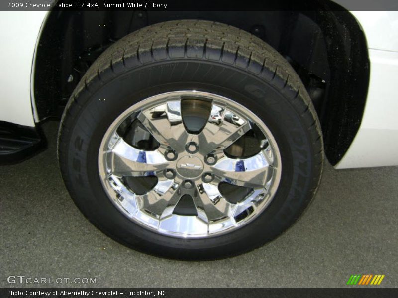 Summit White / Ebony 2009 Chevrolet Tahoe LTZ 4x4