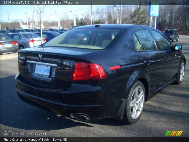 Nighthawk Black Pearl / Parchment 2006 Acura TL 3.2
