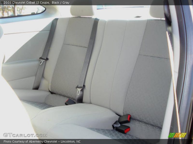 Black / Gray 2009 Chevrolet Cobalt LS Coupe