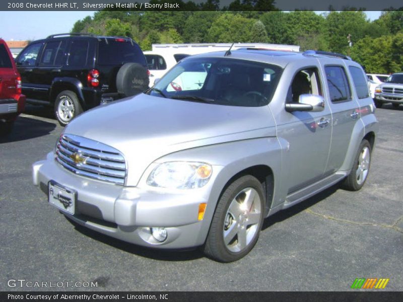 Silverstone Metallic / Ebony Black 2008 Chevrolet HHR LT