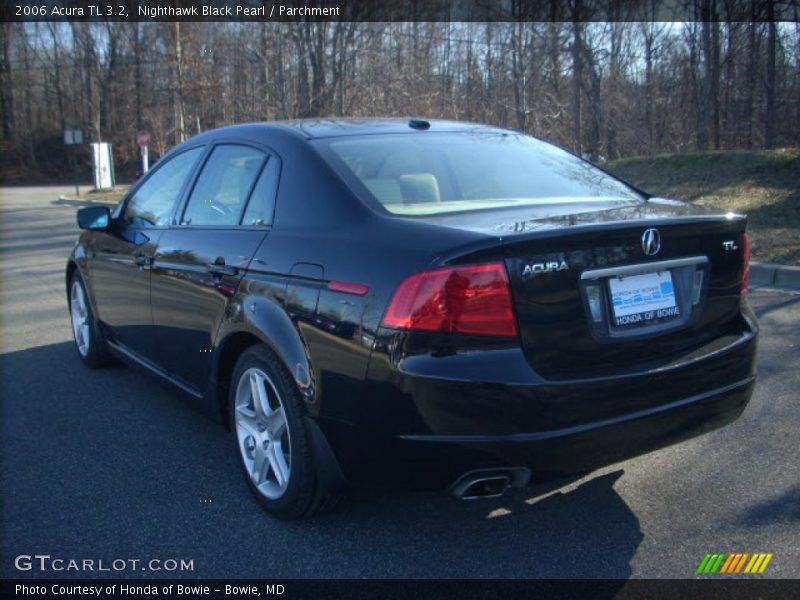 Nighthawk Black Pearl / Parchment 2006 Acura TL 3.2