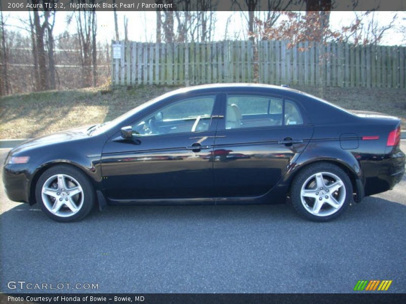 Nighthawk Black Pearl / Parchment 2006 Acura TL 3.2