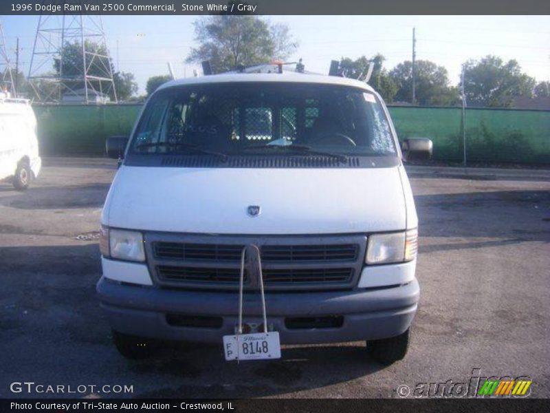 Stone White / Gray 1996 Dodge Ram Van 2500 Commercial