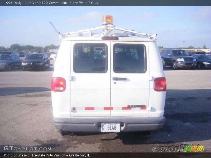 Stone White / Gray 1996 Dodge Ram Van 2500 Commercial