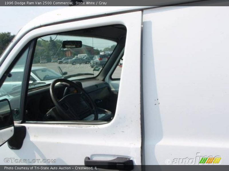 Stone White / Gray 1996 Dodge Ram Van 2500 Commercial