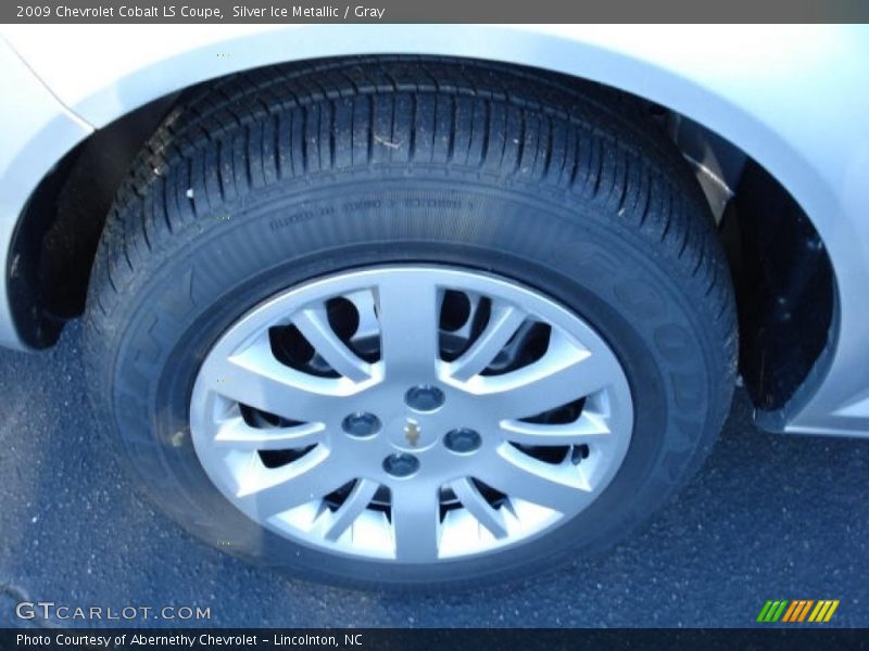 Silver Ice Metallic / Gray 2009 Chevrolet Cobalt LS Coupe