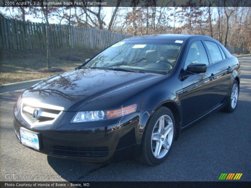 Nighthawk Black Pearl / Parchment 2006 Acura TL 3.2
