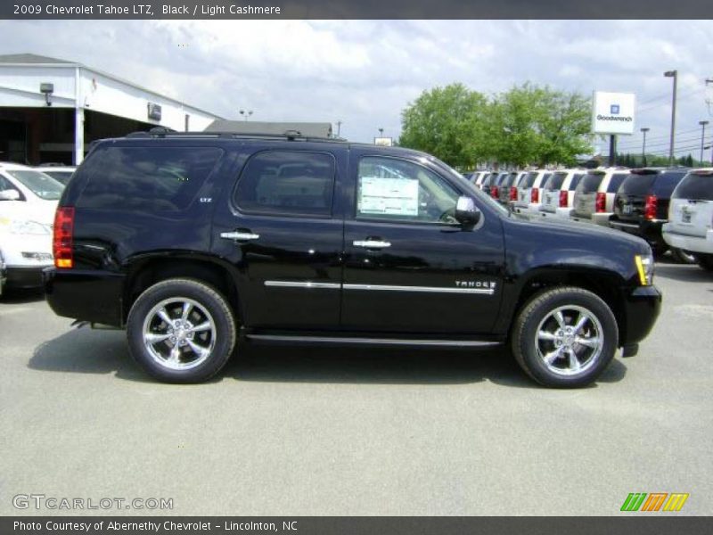 Black / Light Cashmere 2009 Chevrolet Tahoe LTZ