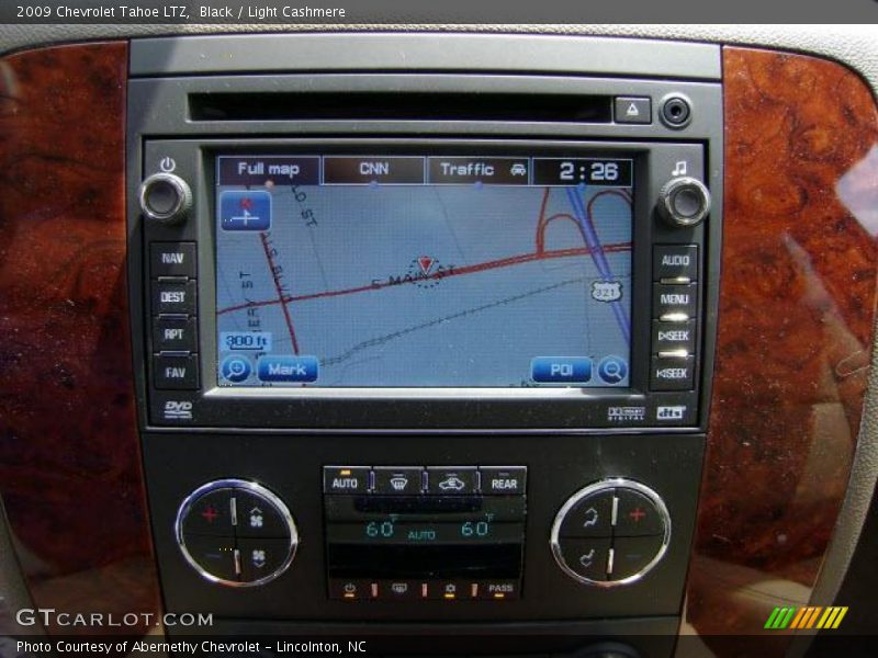 Black / Light Cashmere 2009 Chevrolet Tahoe LTZ