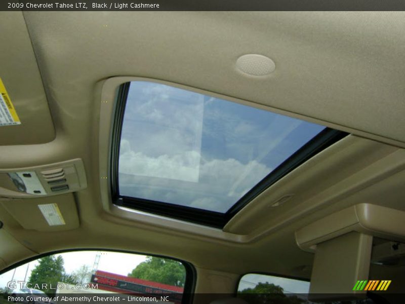 Black / Light Cashmere 2009 Chevrolet Tahoe LTZ
