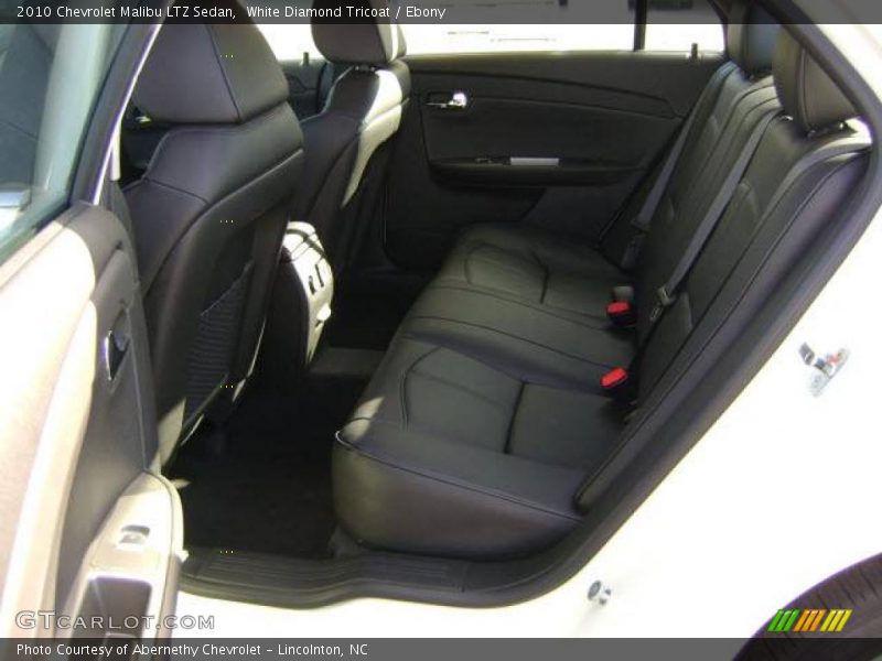 White Diamond Tricoat / Ebony 2010 Chevrolet Malibu LTZ Sedan
