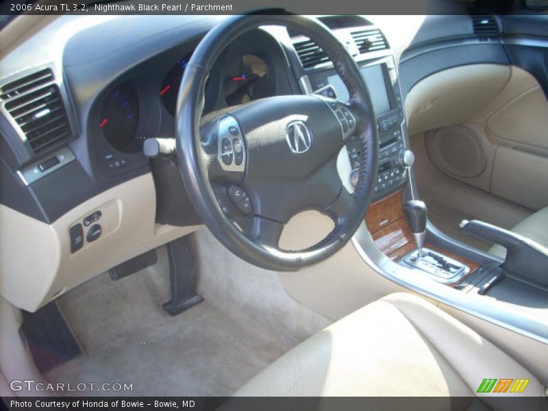 Nighthawk Black Pearl / Parchment 2006 Acura TL 3.2