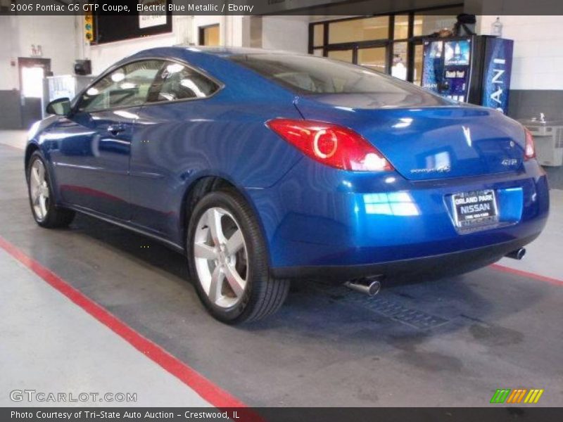 Electric Blue Metallic / Ebony 2006 Pontiac G6 GTP Coupe